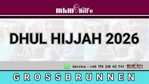 2 x Großbrunnen Bangladesch 3400.- Dhul Hijjah 2025 & 2026 2 Brunnenbau